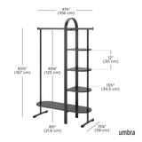 Garment Racks | color: Midnight Black