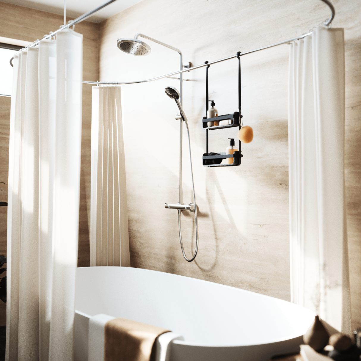 Shower Storage | color: Black