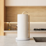 Paper Towel Holders | color: White-Natural