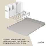 Dish Racks | color: White-Grey