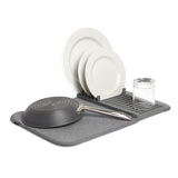 Dish Mats | color: Charcoal