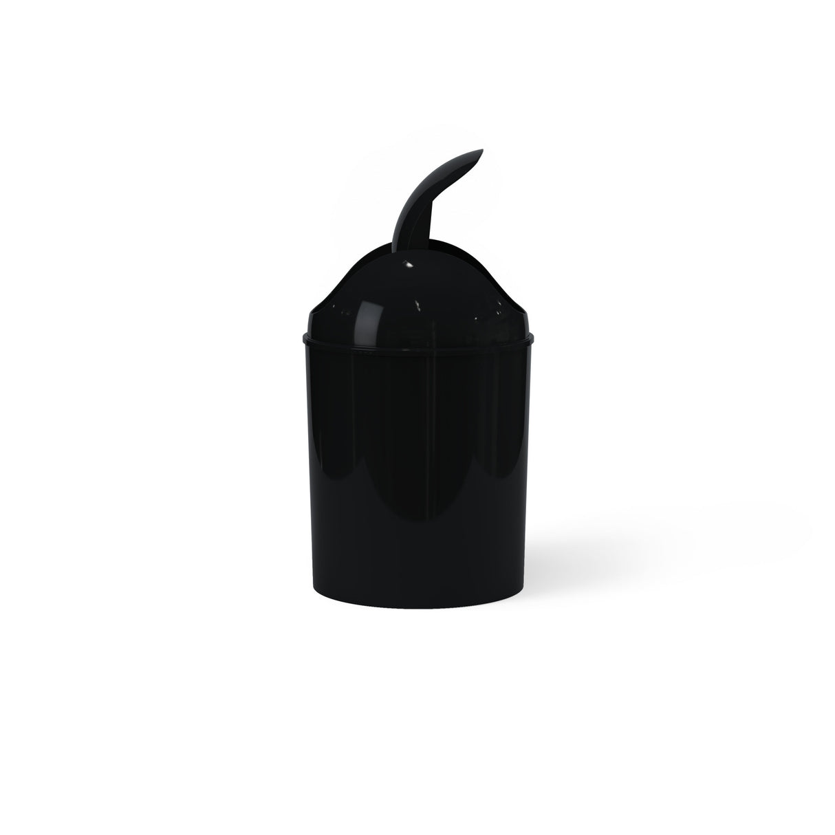 Bathroom Trash Cans | color: Black