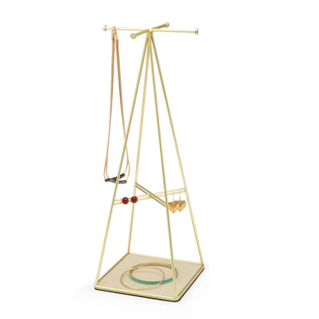 Jewelry Stands | color: Matte-Brass