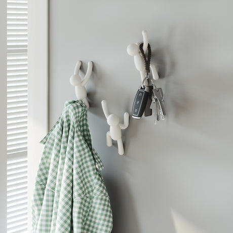 Wall Hooks | color: White | Hover