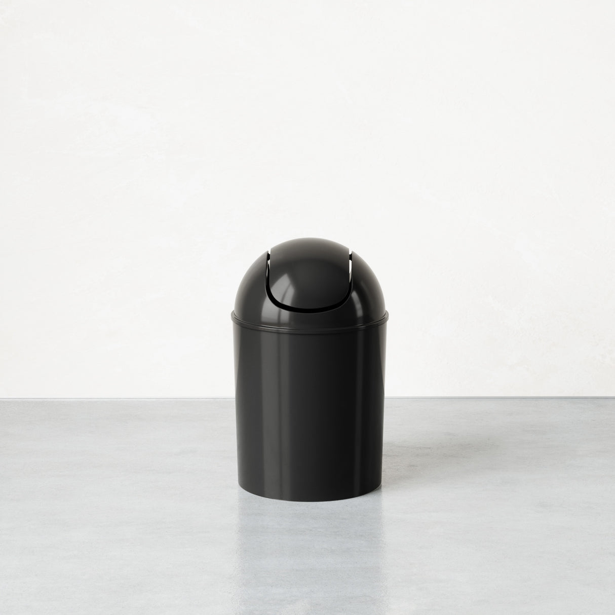 Bathroom Trash Cans | color: Black