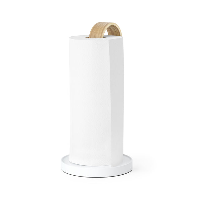 Paper Towel Holders | color: White-Natural