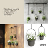 Hanging Planters | color: Black