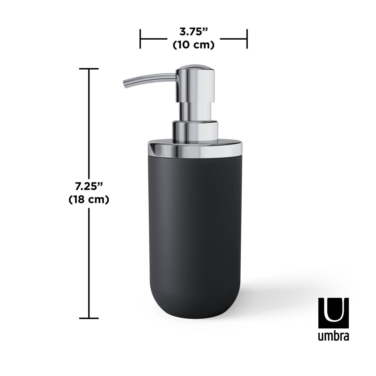 Soap Dispensers | color: Chrome-Black