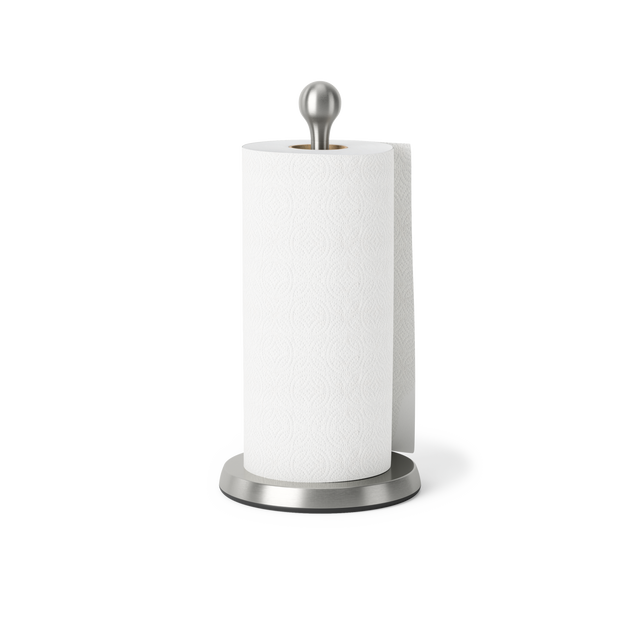 Countertop Paper Towel Holders | color: Nickel