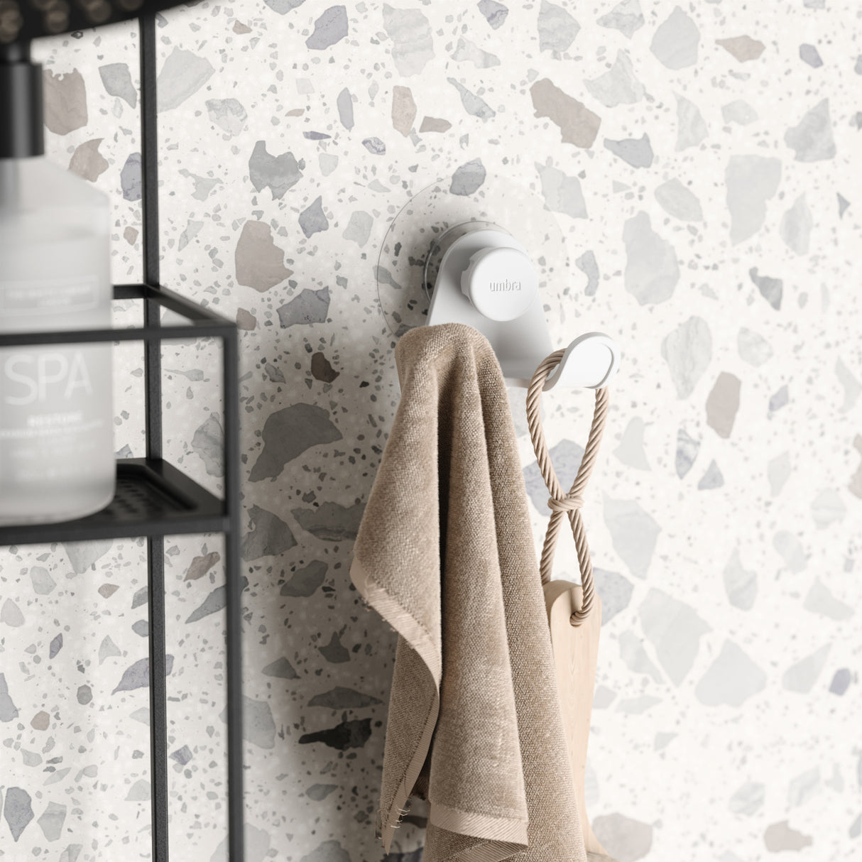 Shower Storage | color: White | Hover