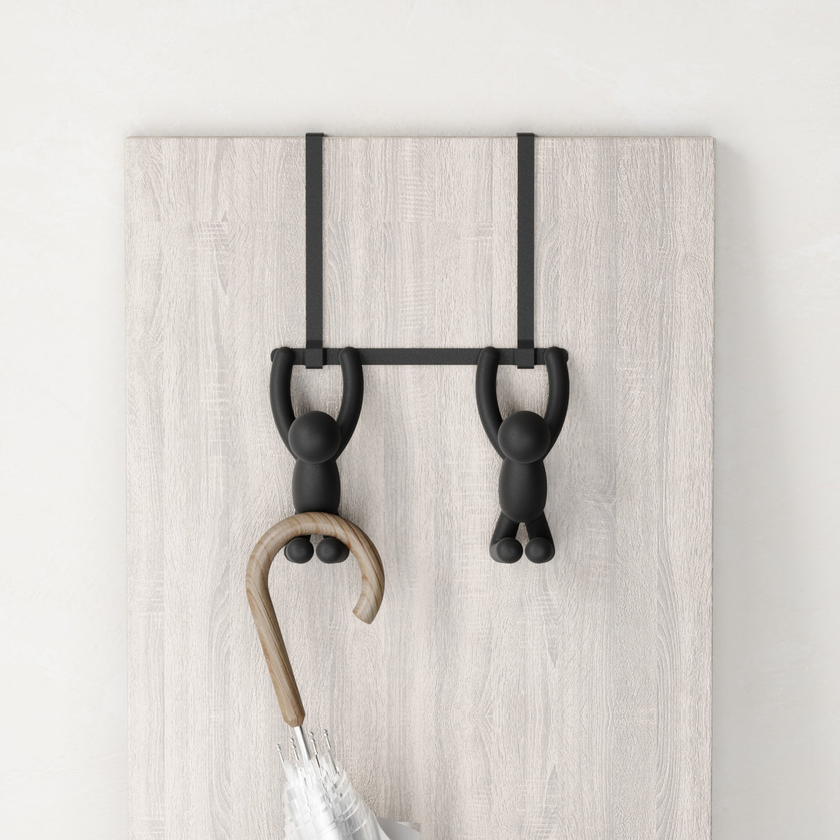 Over The Door Hooks | color: Black