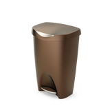 Kitchen Trash Cans | color: Bronze