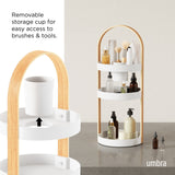 Cosmetic Organizers | color: White-Natural