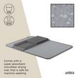 Dish Mats | color: Charcoal