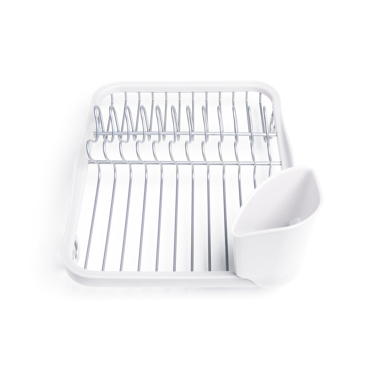 Dish Racks | color: White-Nickel